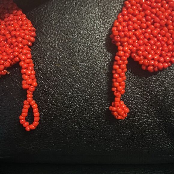 Bold Red Beaded Statement Necklace – Glamorous & Unforgettable - Picture 14 of 17